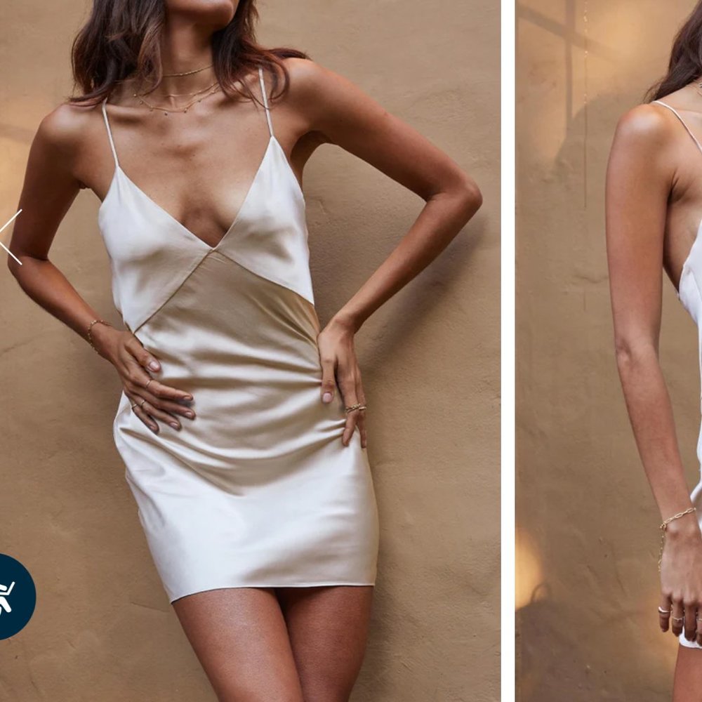 Grace Loves Lace: Satin Mini Moonshine